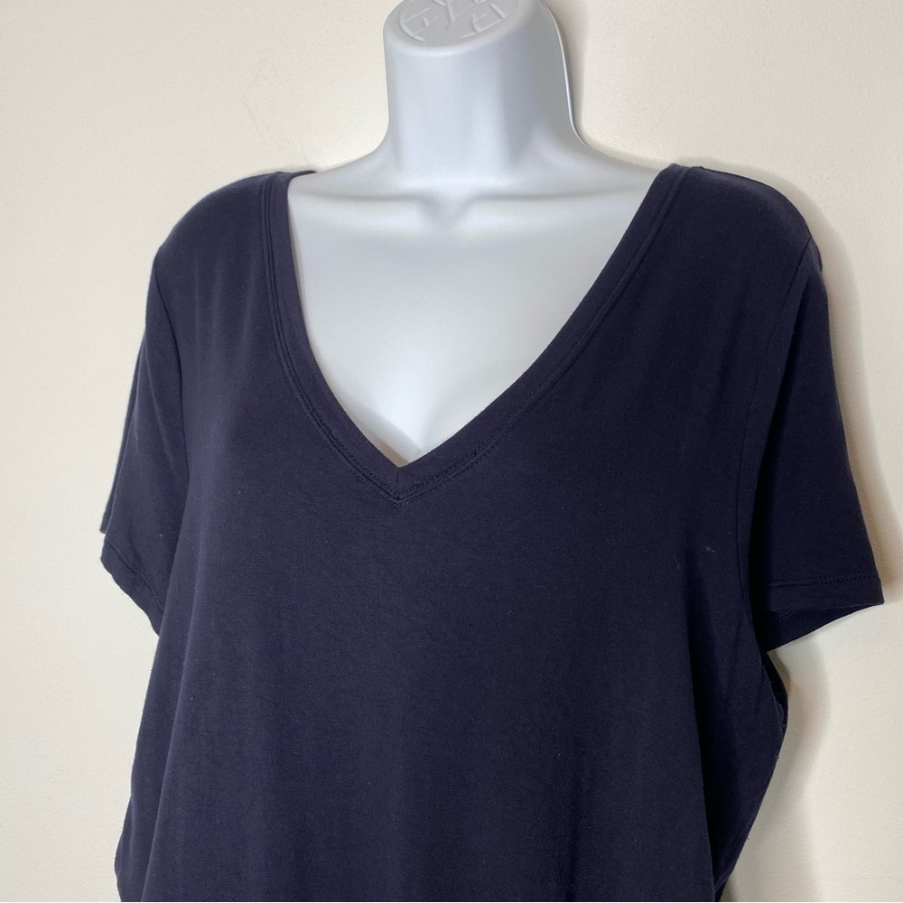 Daily Ritual Navy Blue Shorts Romper - Picture 2 of 10